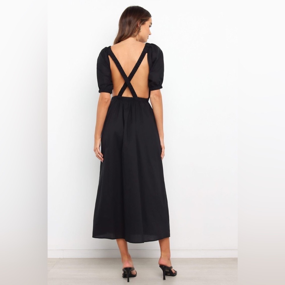 Petal & Pup Ollie Dress in Black Size 2 New with tag - Picture 4 of 12